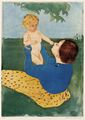 Cassatt, Mary: Unter dem Kastanienbaum