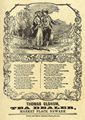 Englischer Holzschneider um 1840: Sally in Our Alley