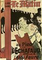 Toulouse-Lautrec, Henri de: Plakat »Am Fu� des Schafotts«