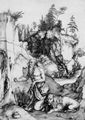 D�rer, Albrecht: B��ender Hl. Hieronymus in der W�ste