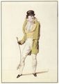 Isabey, Jean-Baptiste: Feine Sitten: Modegeck in Melone