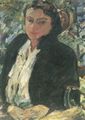 Corinth, Lovis: Portr�t Charlotte Corinth