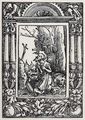 Altdorfer, Albrecht: B��ender Hl. Hieronymus in einem Ornamentrahmen