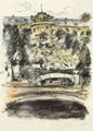 Corinth, Lovis: Potsdam, Schloss Sanssouci von der Gro�en Font�ne aus