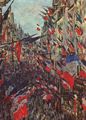 Monet, Claude: Rue Saint-Denis am Nationalfeiertag