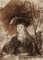 Rembrandt Harmensz. van Rijn: Portr�t der Saskia mit einem Turban