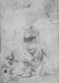 Raffael: Madonna im Gr�nen, Studie