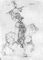 D�rer, Albrecht: Der gro�e Triumphwagen, Detail: Die welsche Troph�e