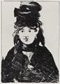 Manet, Edouard: Portr�t der Berthe Morisot