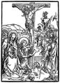 D�rer, Albrecht: Die »Albertina-Passion«, Szene: Christus am Kreuz