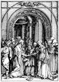 D�rer, Albrecht: Folge zum »Marienleben«, Szene: Die Verm�hlung Mariens
