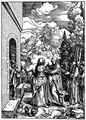 D�rer, Albrecht: Folge zum »Marienleben«, Szene: Die Heimsuchung
