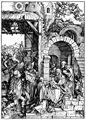 D�rer, Albrecht: Folge zum »Marienleben«, Szene: Die Anbetung der Heiligen Drei K�nige