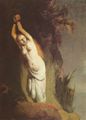 Rembrandt Harmensz. van Rijn: Andromeda an den Felsen angekettet