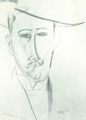 Modigliani, Amedeo: Mann Mit Hut