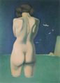 Vallotton, F�lix: Im Wasser stehender R�ckenakt