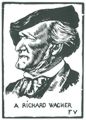Vallotton, F�lix: Richard Wagner