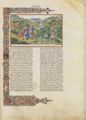 Unbekannter Buchmaler des Vatikans: Fragment aus der Bibel des Federigo da Montefeltro