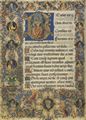 Unbekannter Buchmaler des Vatikans: Fragment aus einem Psalter, Marienoffizium und Hymnar