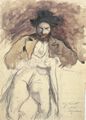 Corinth, Lovis: Portr�t eines lesenden Mannes