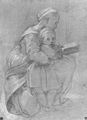 Raffael: Lesende Madonna mit Kind