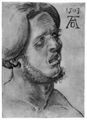 D�rer, Albrecht: Kopf eines leidenden Mannes