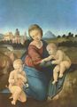 Raffael: Madonna Esterh�zy, Szene: Maria mit Christuskind und Johannes dem T�ufer