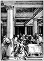 D�rer, Albrecht: Folge zum »Marienleben«, Szene: Die Darbringung im Tempel