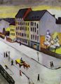 Macke, August: Unsere Stra�e in Grau