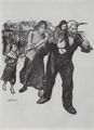 Steinlen, Theophile Alexandre: Das Attentat von Calais