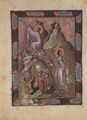Unbekannter Buchmaler des Vatikans: Miniatur aus dem »Palatina-Psalter«