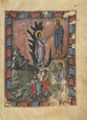 Unbekannter Buchmaler des Vatikans: Miniatur aus dem »Palatina-Psalter«