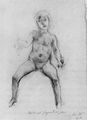 Corinth, Lovis: Sitzender Knabe