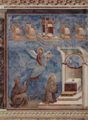 Giotto di Bondone: Fresken in der Kirche San Francesco in Assisi, Szene: Die Vision vom Thron