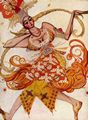 Bakst, L�on: Ballettfigurine zu: Feuervogel
