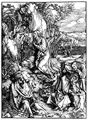 D�rer, Albrecht: Folge der »Gro�en Passion«, Szene: Christus am �lberg