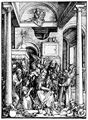 D�rer, Albrecht: Folge zum »Marienleben«, Szene: Die Verehrung Mariens