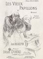 Toulouse-Lautrec, Henri de: Plakat »Die alten Flatterhaften«
