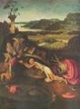 Bosch, Hieronymus: Der b��ende Hl. Hieronymus