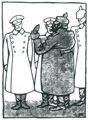 Vallotton, F�lix: Zwei Illustrationen aus La Grande Guerre par les Artistes (Der Gro�e Krieg und die K�nstler)