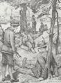 Baluschek, Hans: Bei Mutter Gr�n