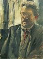 Corinth, Lovis: Portr�t Max Halbe