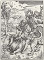D�rer, Albrecht: Simson zerrei�t den L�wen