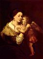 Rembrandt Harmensz. van Rijn: Venus und Amor