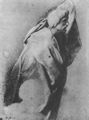 Raffael: Transfiguration, Studie, Draperiestudie