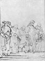 Rembrandt Harmensz. van Rijn: Jesus zwischen J�ngern und Pharis�ern