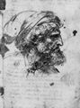 Leonardo da Vinci: Kopf eines Pharis�ers