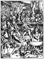 D�rer, Albrecht: Illustration zur »Apokalypse«, Szene: Das Martyrium des Hl. Johannes
