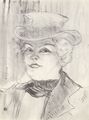 Toulouse-Lautrec, Henri de: R�jane in »Madame Sans-G�ne«