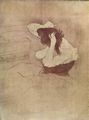 Toulouse-Lautrec, Henri de: Folge der »Elles«, Sich k�mmende Frau